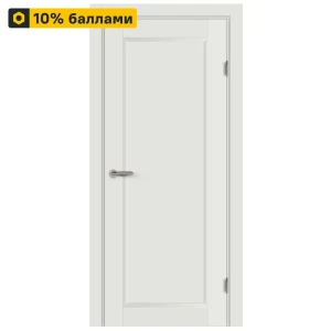 Межкомнатная дверь МАРИО РИОЛИ Пьемонт 60×200 см белая с фурнитурой 87548466