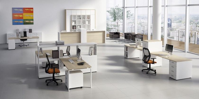 CUF Milano Несколько рабочих станций со встроенной полкой Doria sun-id-1386490 - Вид №5