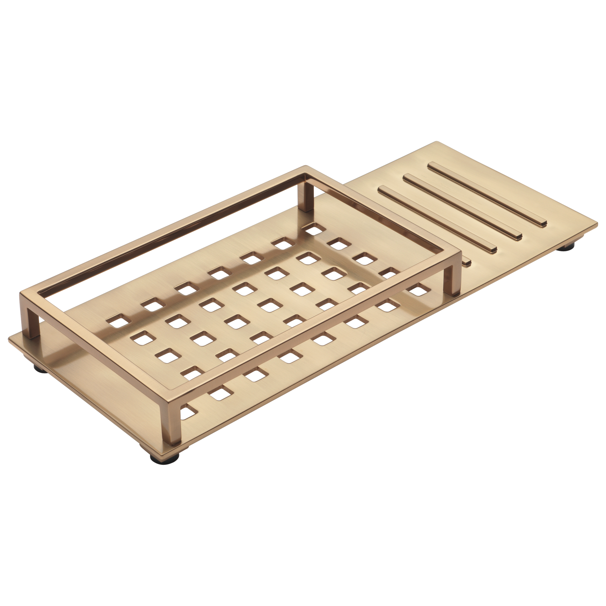 77612-CZ Поднос тщеславия Delta Faucet Vero Шампанское бронза