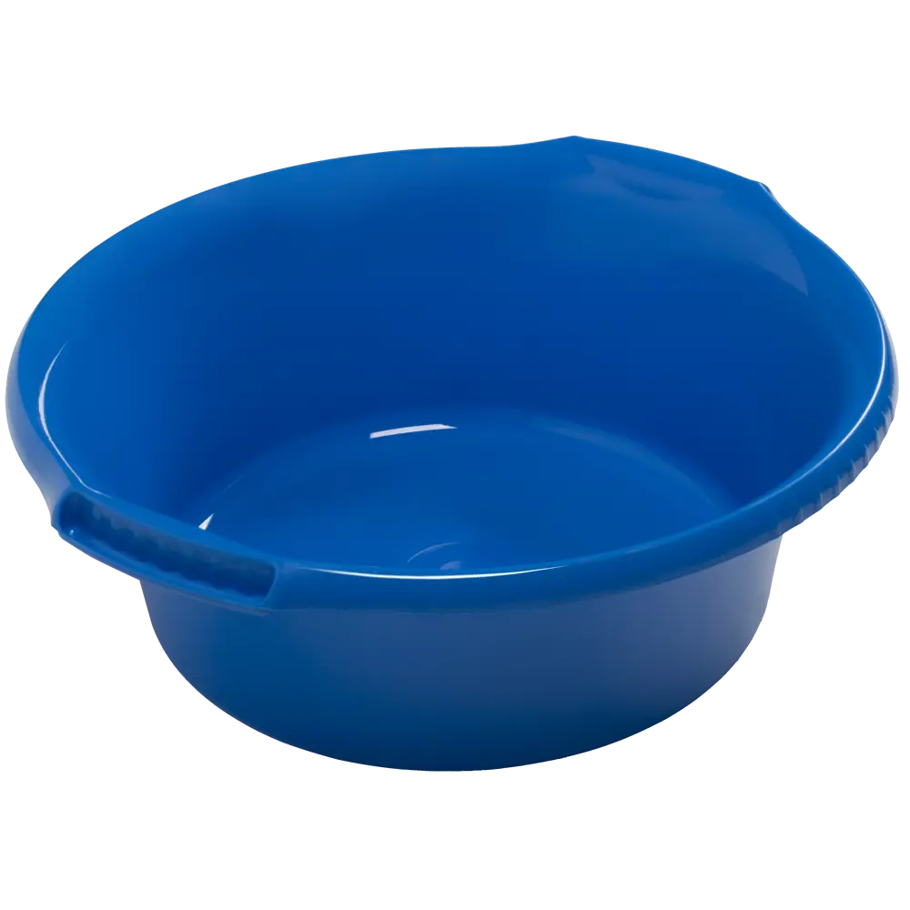 Таз круглый «Водолей» 16 л пластик цвет синий MARTIKA STLM-2181750