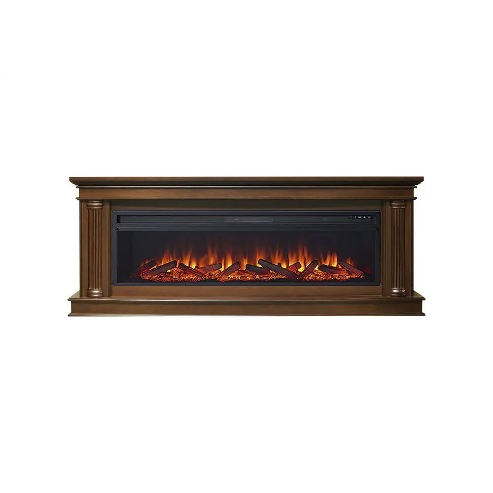 Каминокомплект Royal Flame Rome с очагом Vision 60 1.5 кВт цвет каштановый 89335211 STLM-2129524 