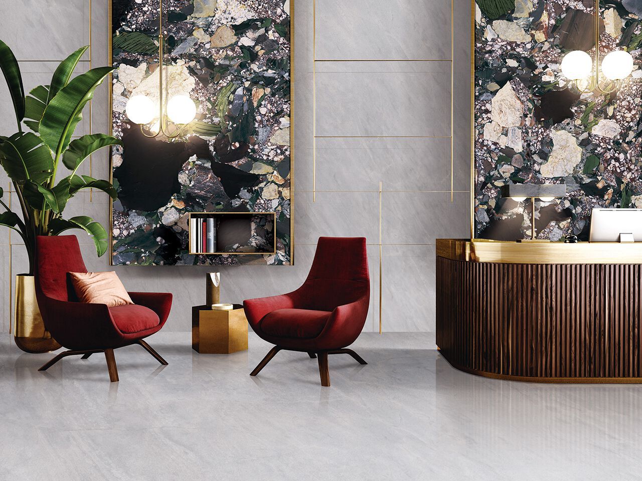 Пол / керамогранит с мраморным эффектом GANI MARBLE TILES FOUR SEASON ARCH-00071324 - Вид №2