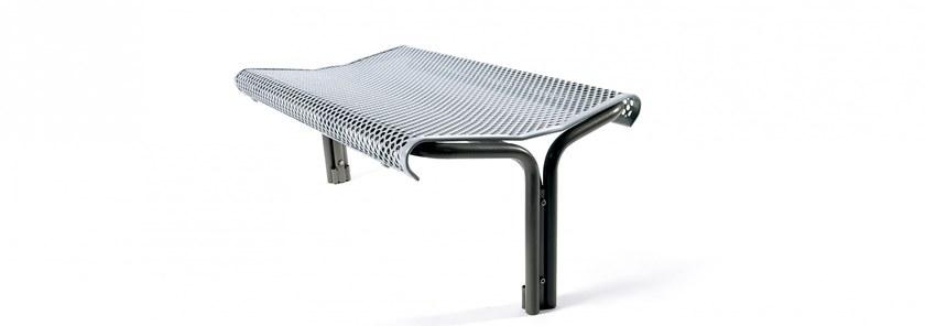 Euroform W Скамья металлическая без спинки Contour sun-id-1431554 - Вид №2