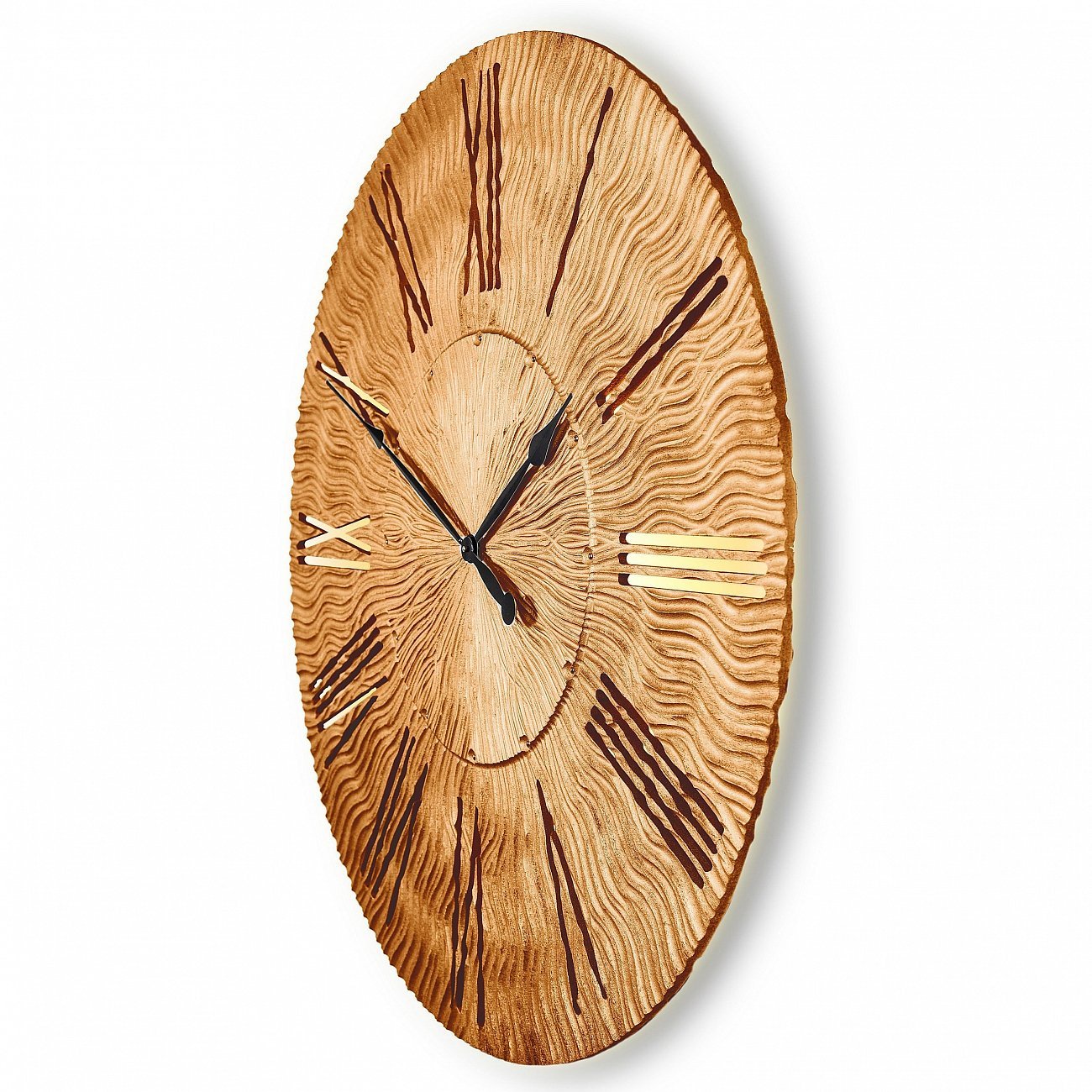 Часы настенные круглые бронза TWINKLE IN SHAPE TWINKLE 00-3860060 Бронза  - Вид №2