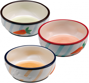 Т0041005 Миска для грызунов PA 1089 для кроликов керамич. FERPLAST