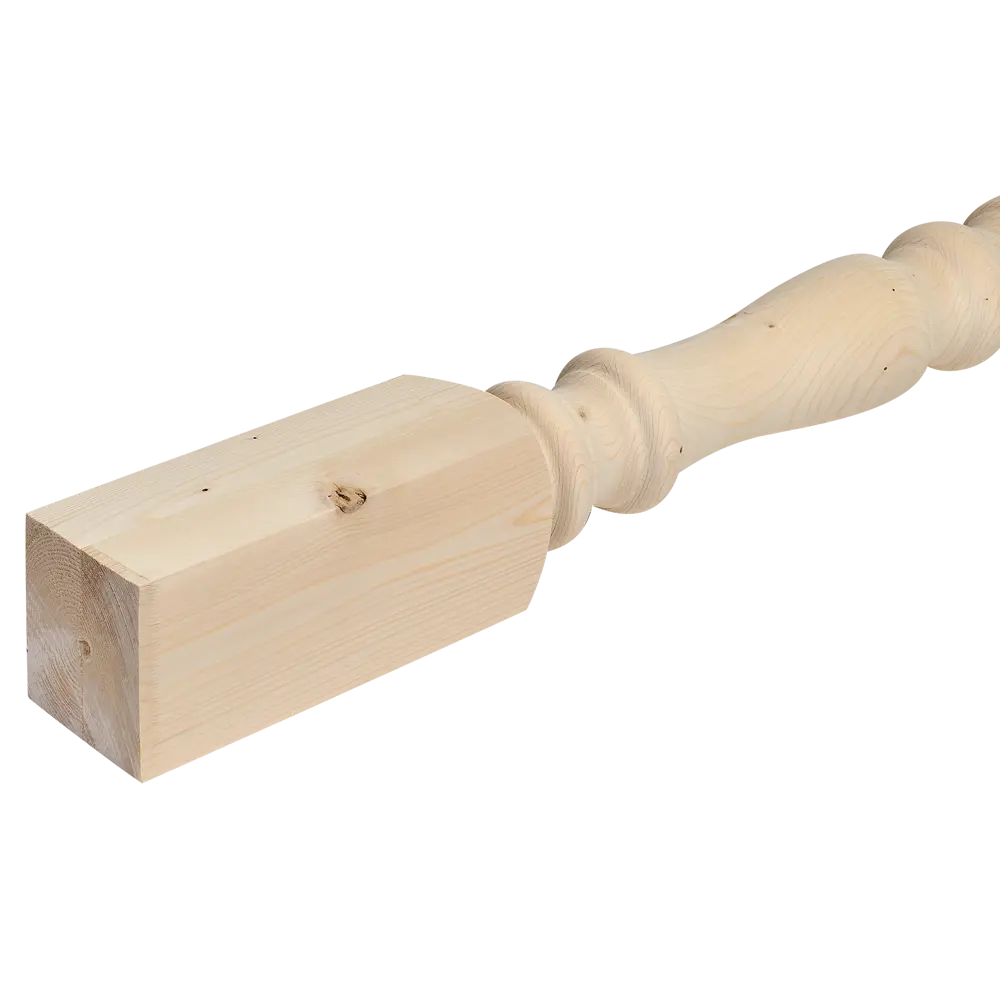 Столб Симметрия сращенный хвоя сорт Оптима 90x90x1178 мм Santreyd STLM-2186121 - Вид №1