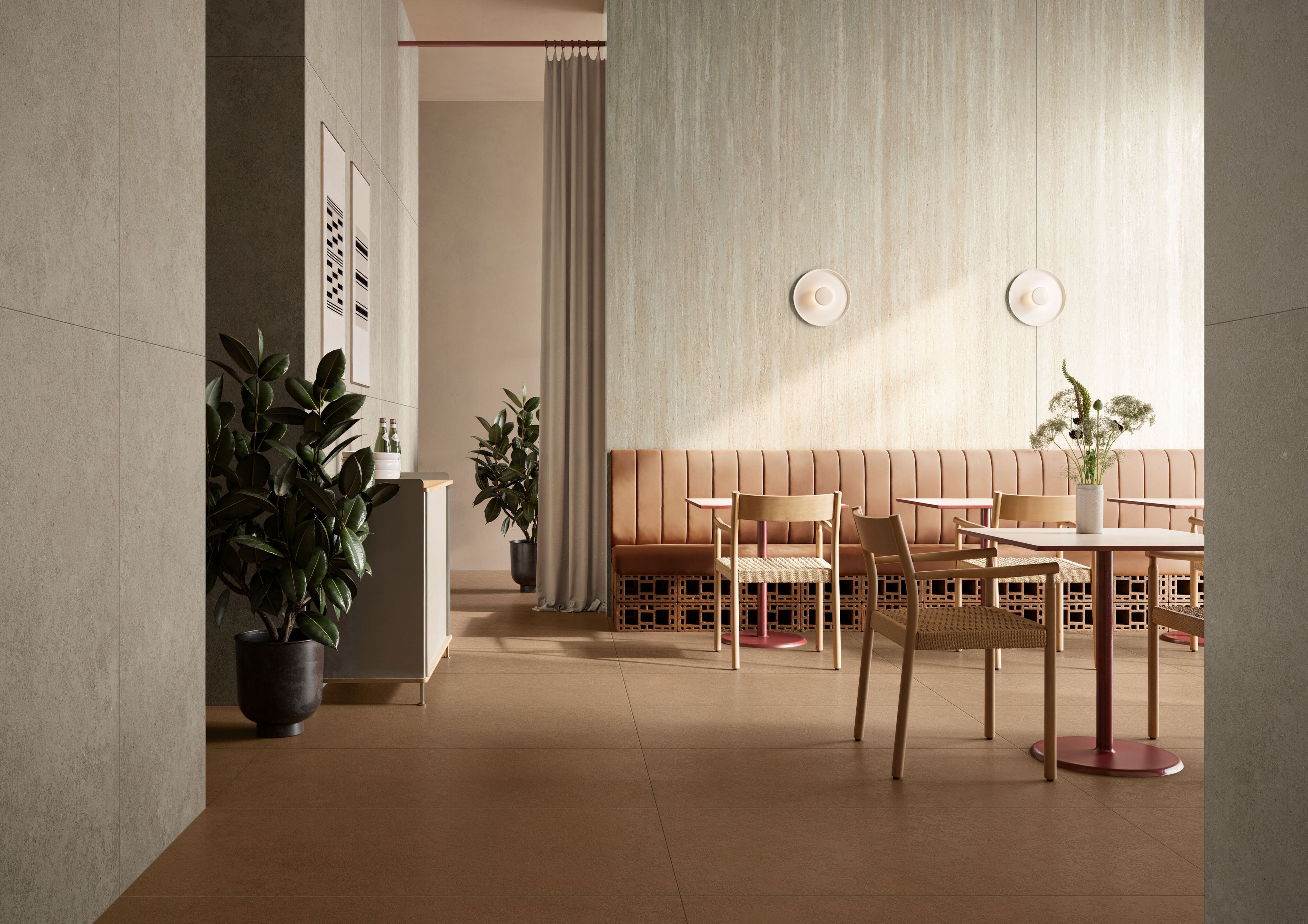 Пол / облицовка керамогранита с эффектом камня VitrA Bathrooms NOVATONE ARCH-00056424 - Вид №1