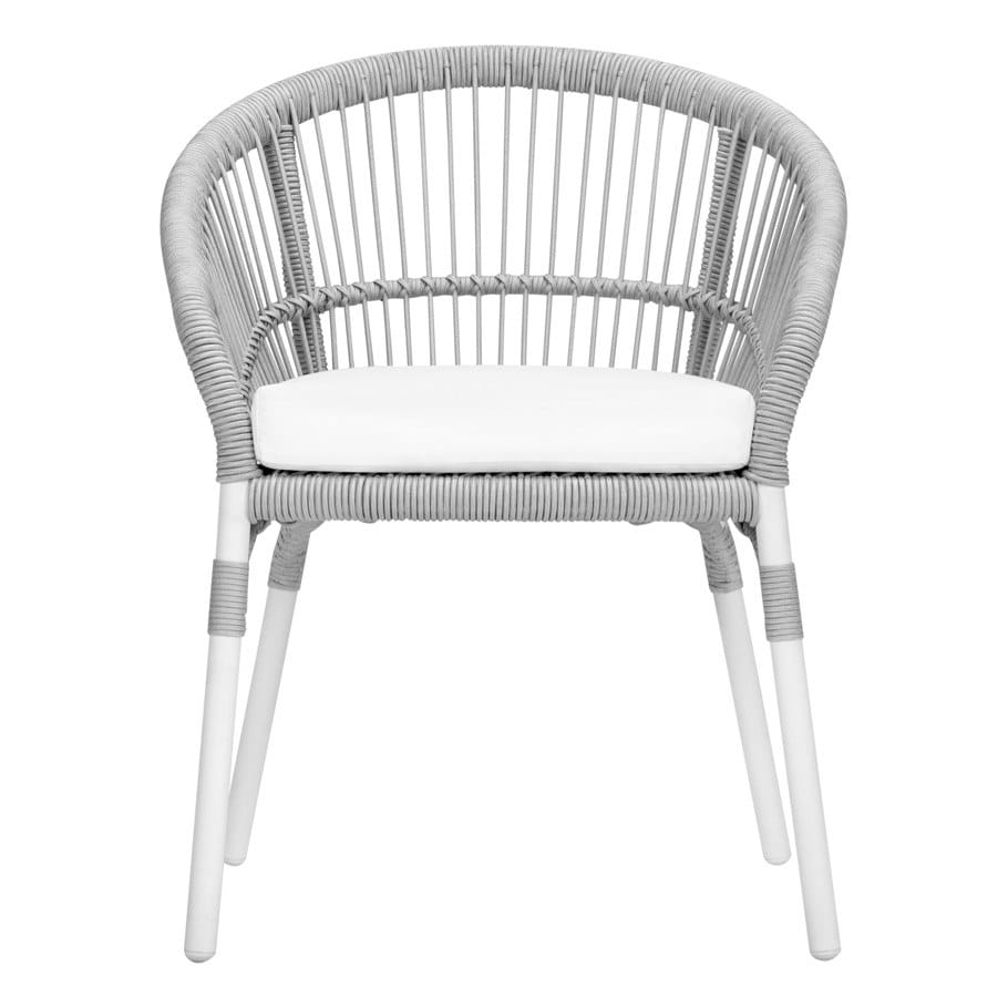 Полипропиленовый садовый стул с подлокотниками JANUS et Cie ARCH-00035445 - Вид №3