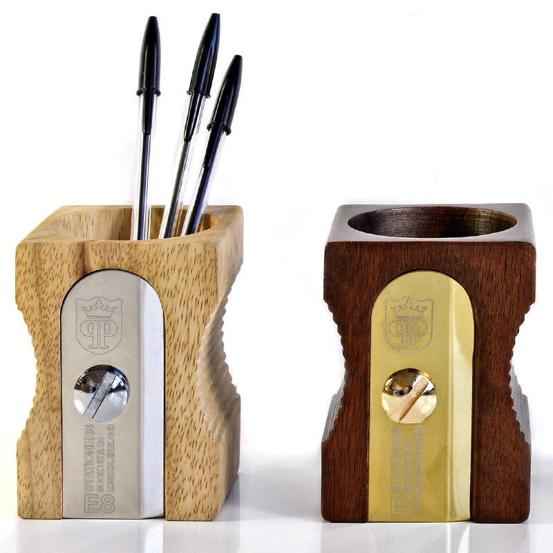 SK PENCILPOT1 Органайзер для рабочего стола sharpener бежевый Suck UK  - Вид №1