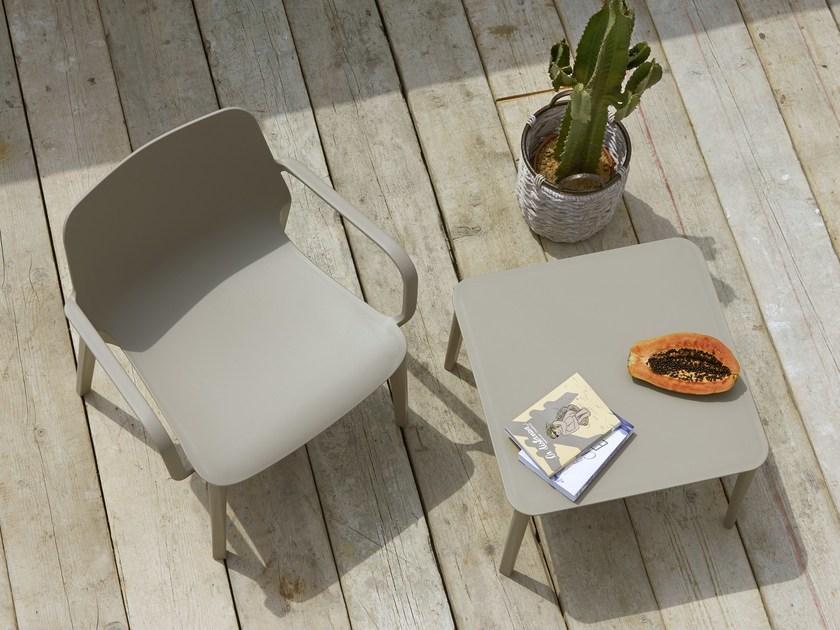 SCAB DESIGN Штабелируемое садовое кресло из технополимера с подлокотниками Ginevra sun-id-1502190 - Вид №4