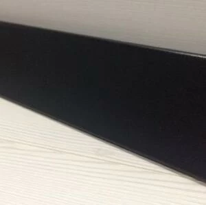 Плинтус Greff Черный 1003 Мдф 2600х58 мм.