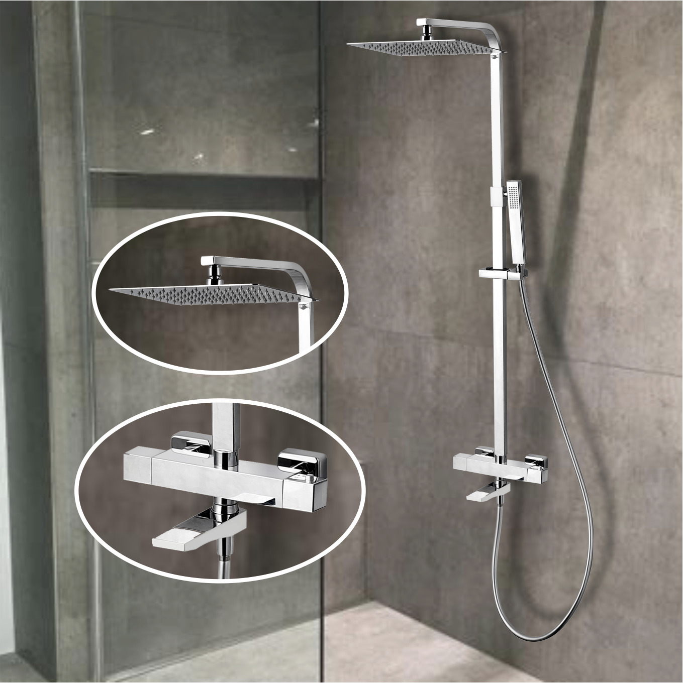 Душевая панель LT-301 SANTILINE 