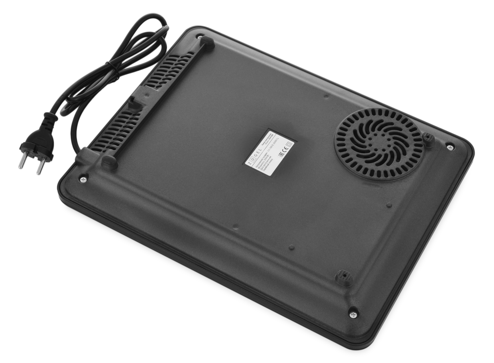 9979557 Плита компактная электрическая ZUGEL ZEHF280B черный STDN-0064561 - Вид №11