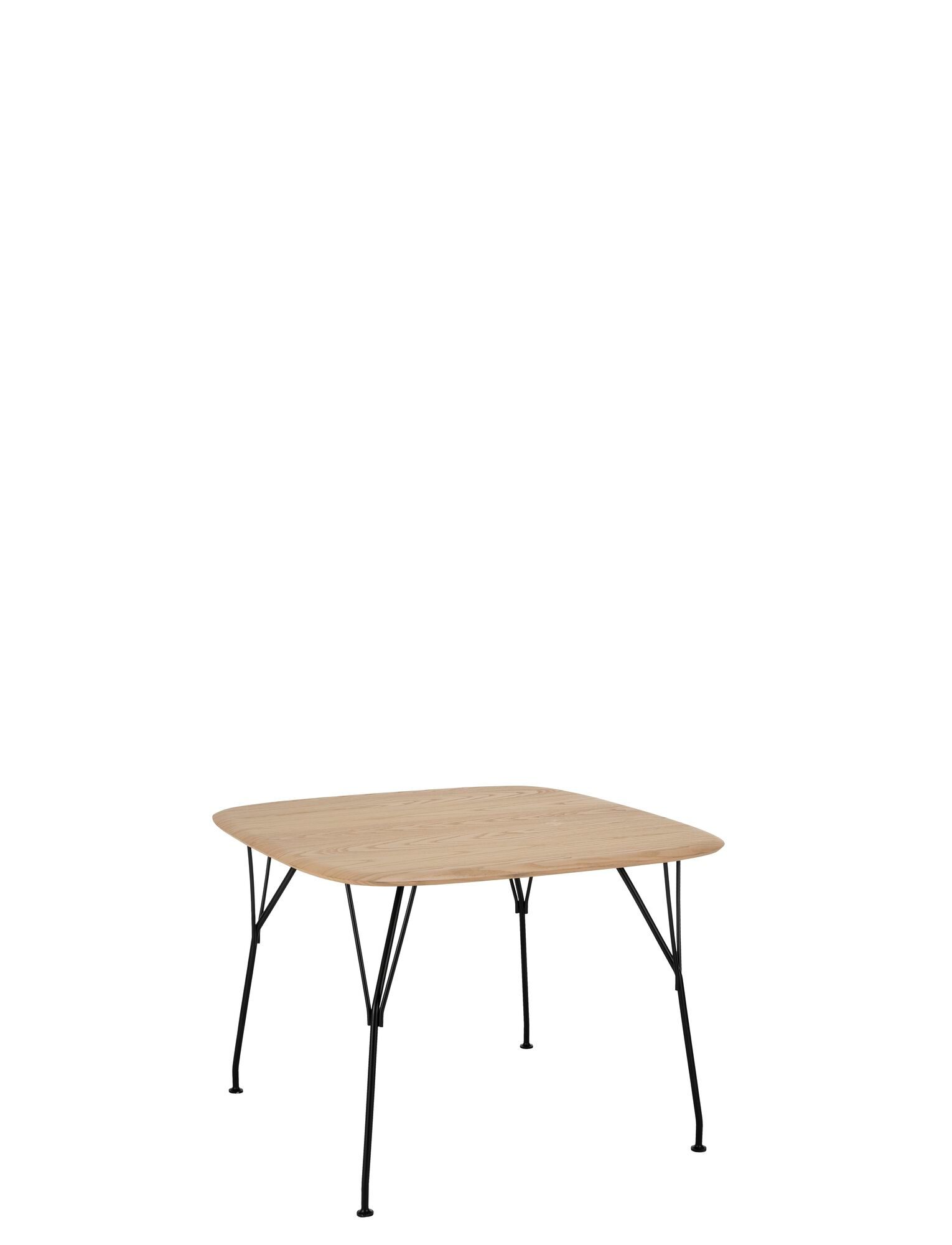 Квадратный стол из стали и дерева Kartell VISCOUNT OF WOOD ARCH-00097390 - Вид №5