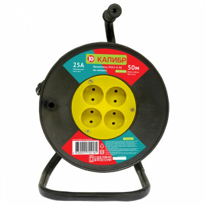 34387 Калибр Удлинитель электрический на катушке  УСК2-4-50 (арт.217128)