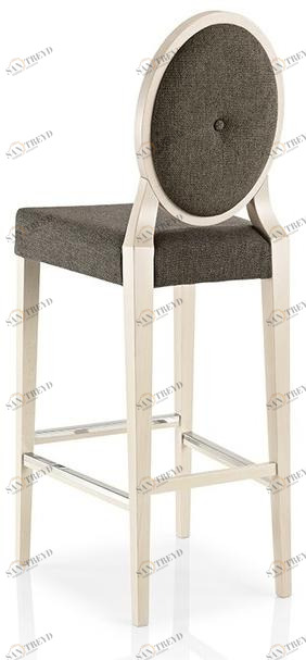 JMS Стул из ткани с подставкой для ног Monolisa M 455