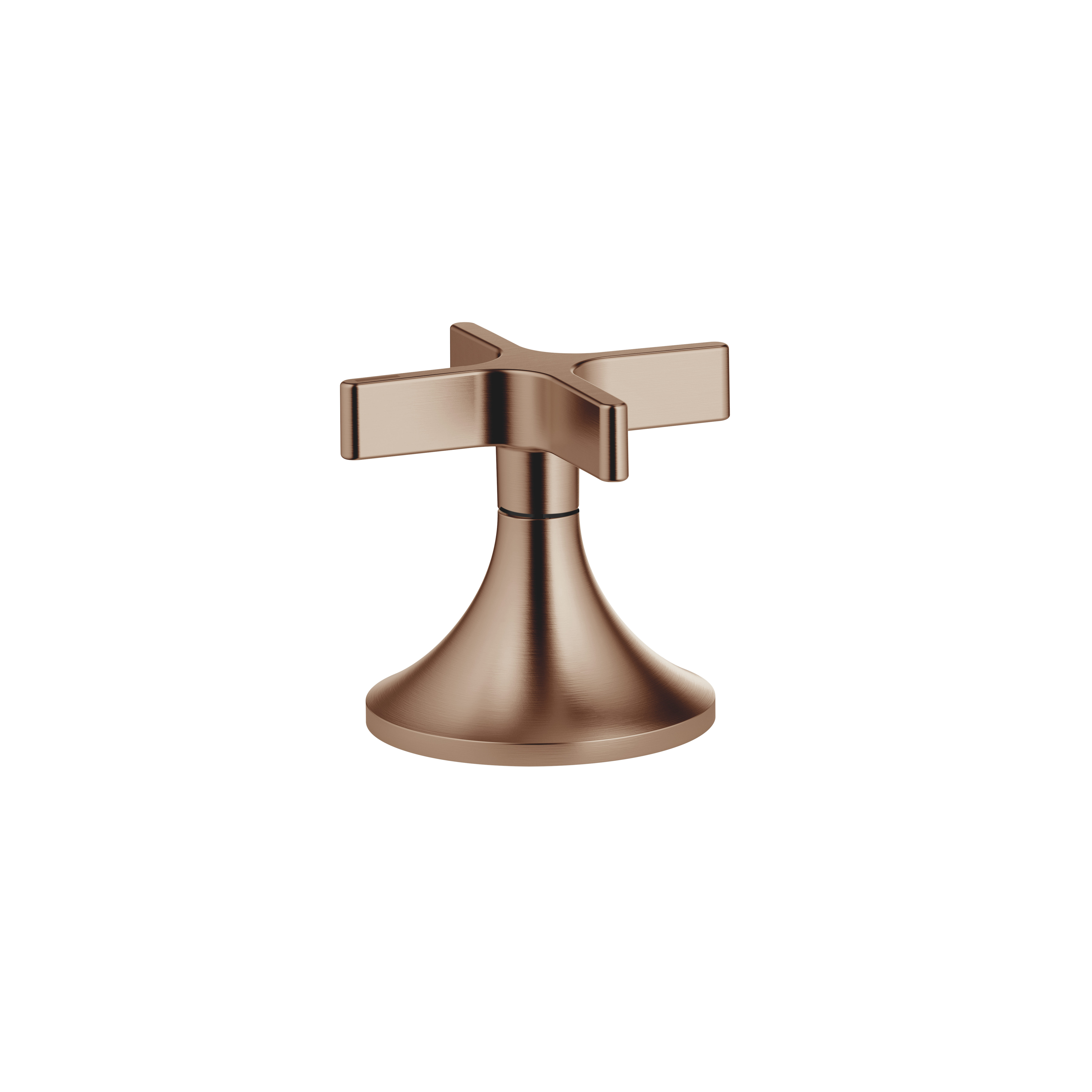 Клапан VAIA Deck, закрывающийся по часовой стрелке, горячий — матовая бронза DornBracht 20000808-42