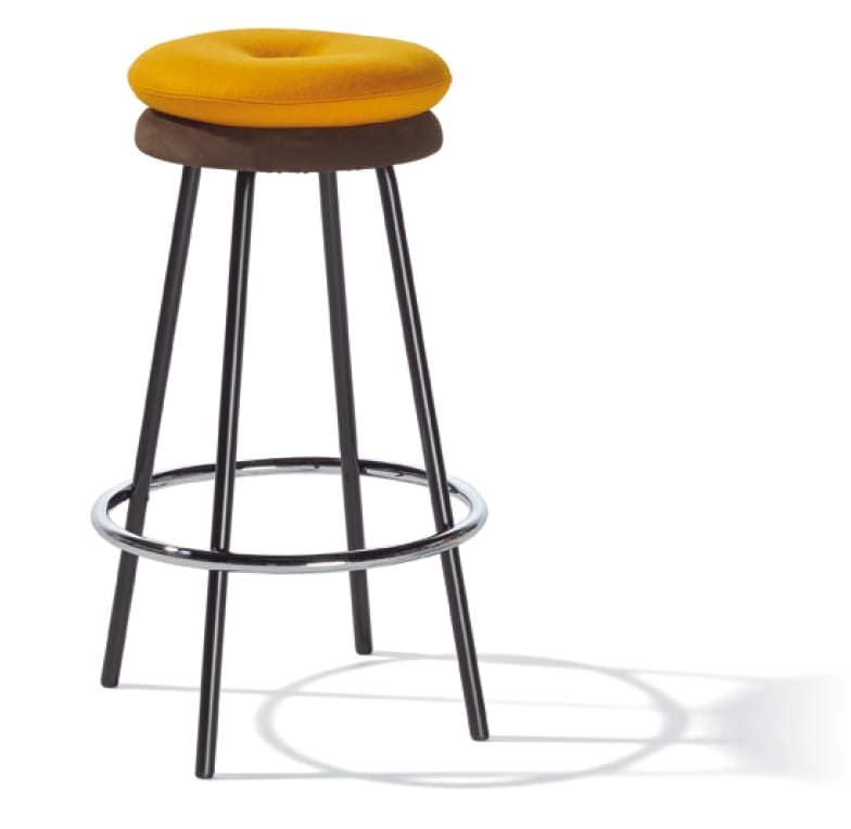 Высокий стул с мягким сиденьем Richard Lampert том ARCH-00085460