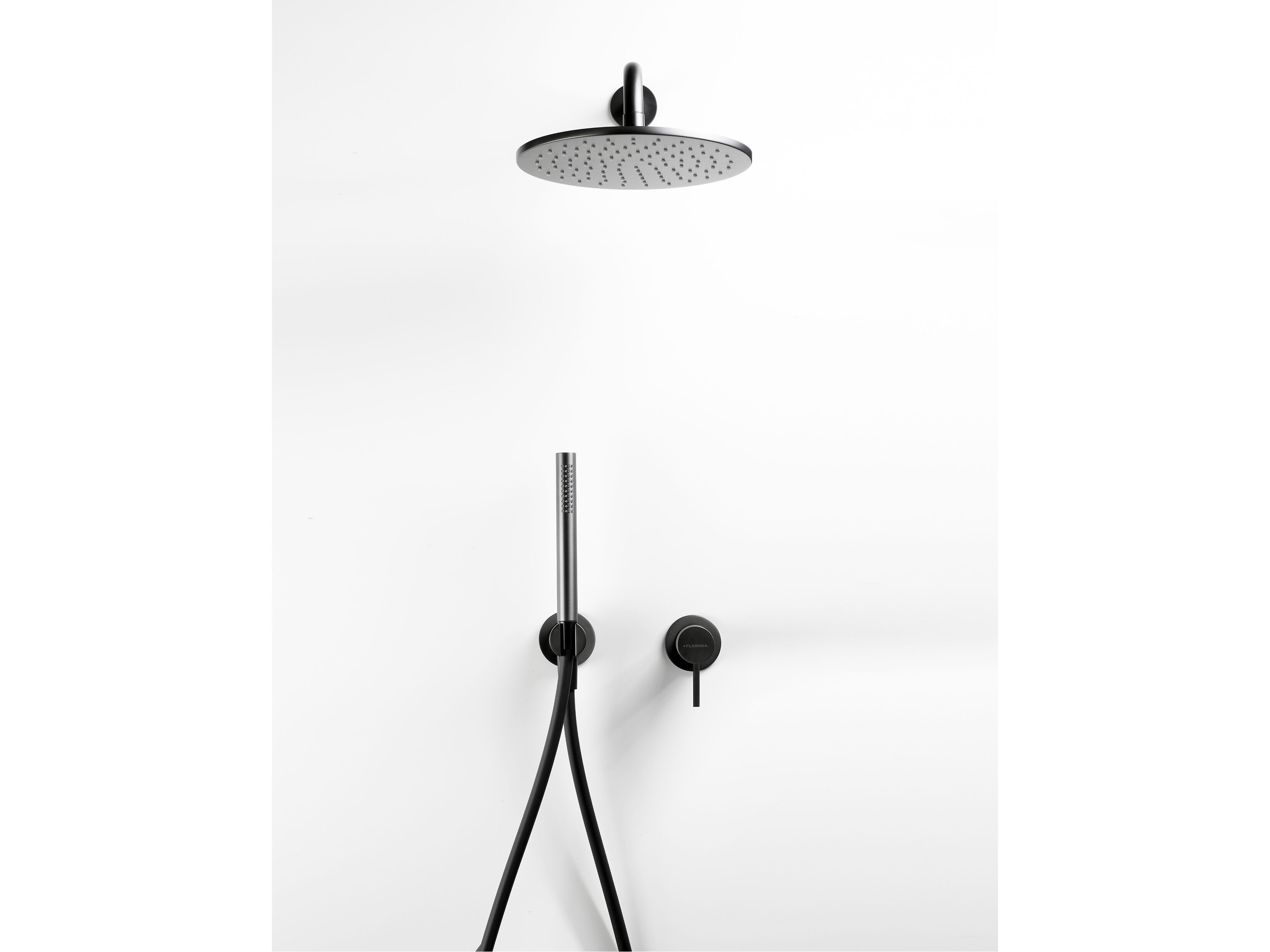 Смеситель для душа с ручным душем и душем Ceramica Flaminia Look ARCH-00071226 - Вид №1