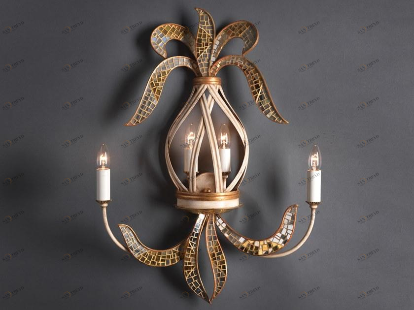 OFFICINACIANI Настенный светильник из железа непрямого света в современном стиле  Hl1091wa-4 