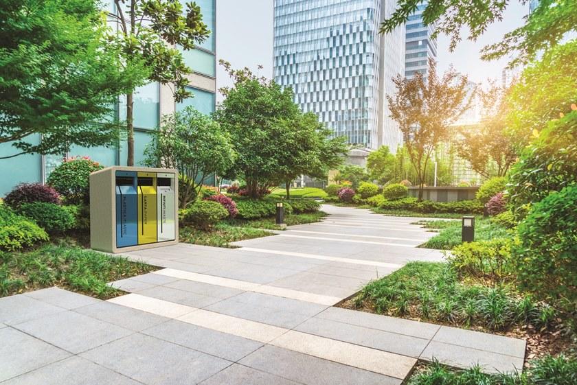 Bellitalia Реконструированная урна для мусора для раздельного сбора мусора sun-id-1447820 - Вид №2