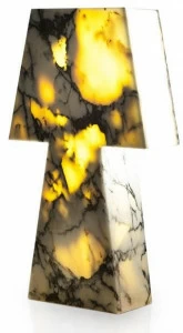 SAGEVAN MARMI Настольная лампа из мрамора Naturaluce