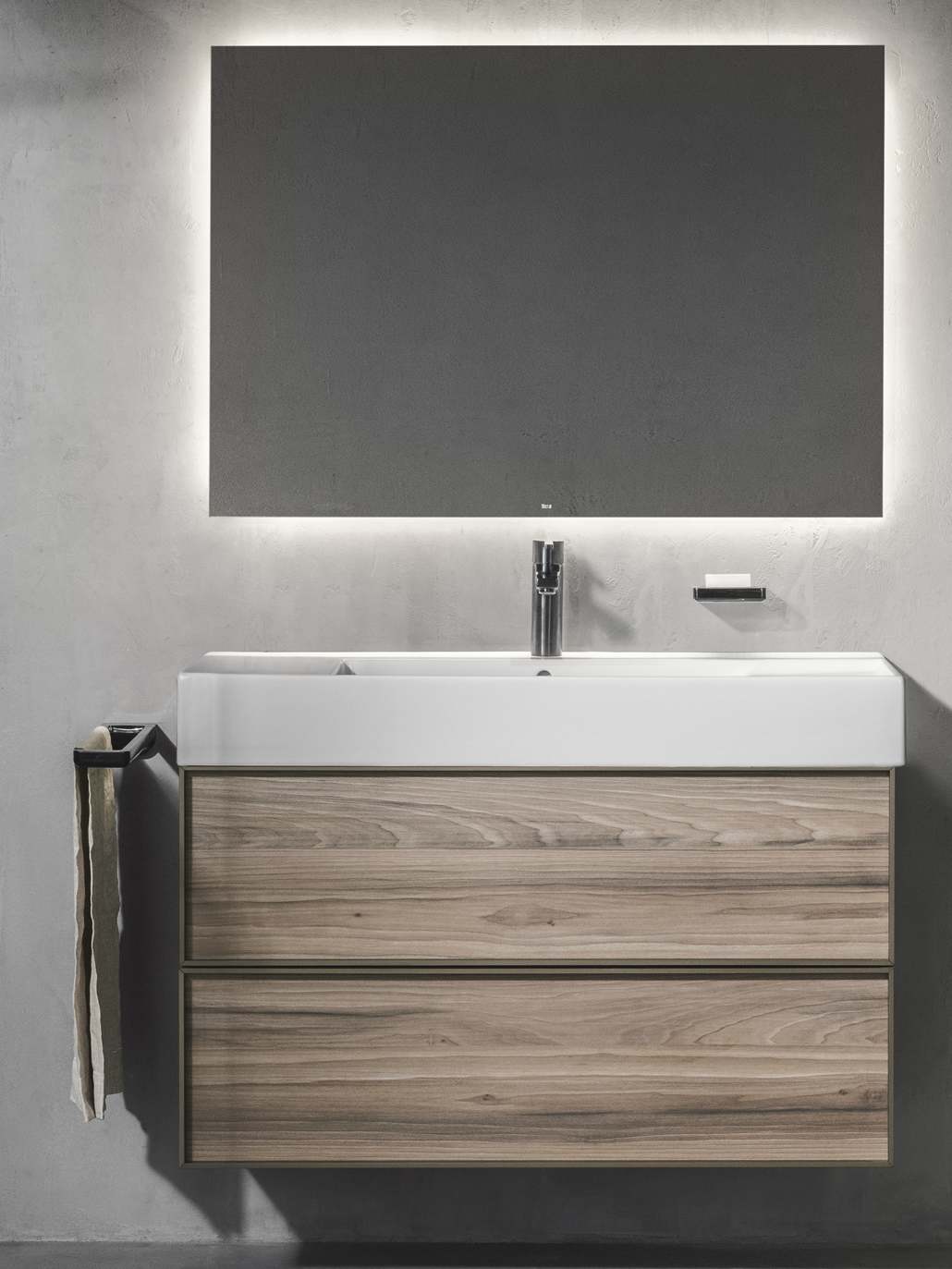 Керамическая подвесная прямоугольная раковина Roca Inspira ARCH-00044818 - Вид №5