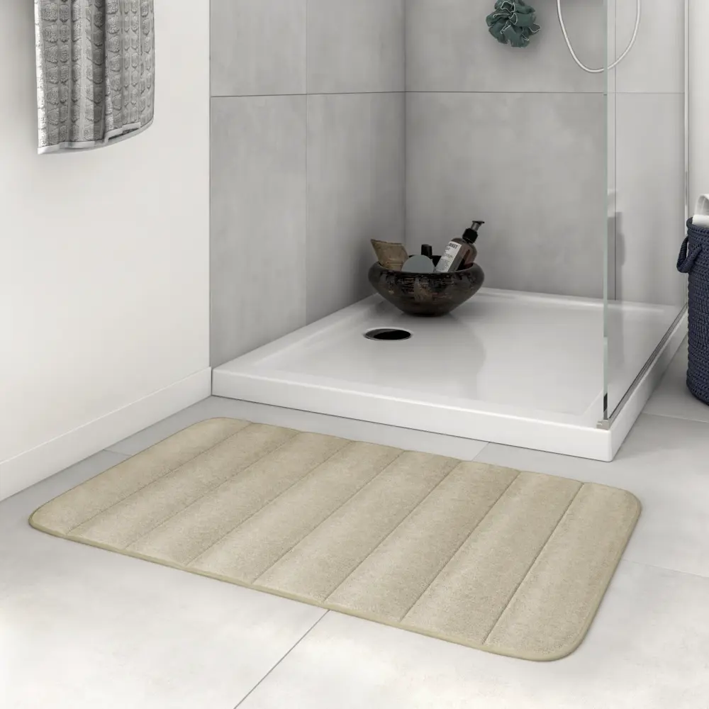 Коврик для ванной Sensea Cocoon 50x80 см цвет бежевый 82252897 STLM-2104473 - Вид №6