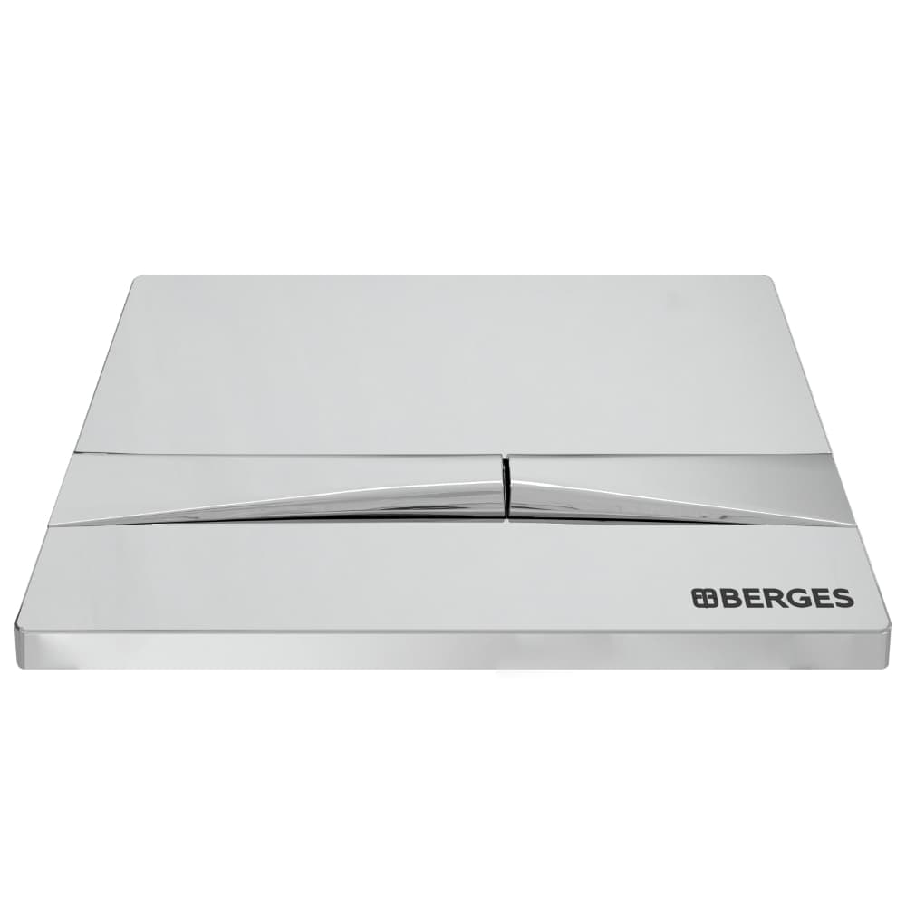 040053 Кнопка F3 (Frame) хром глянец, для инсталляции NOVUM  Berges EGO - Вид №6