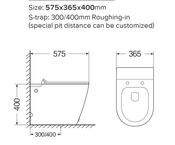 Унитазы приставные SL-5030МВ SANTILINE  - Вид №3