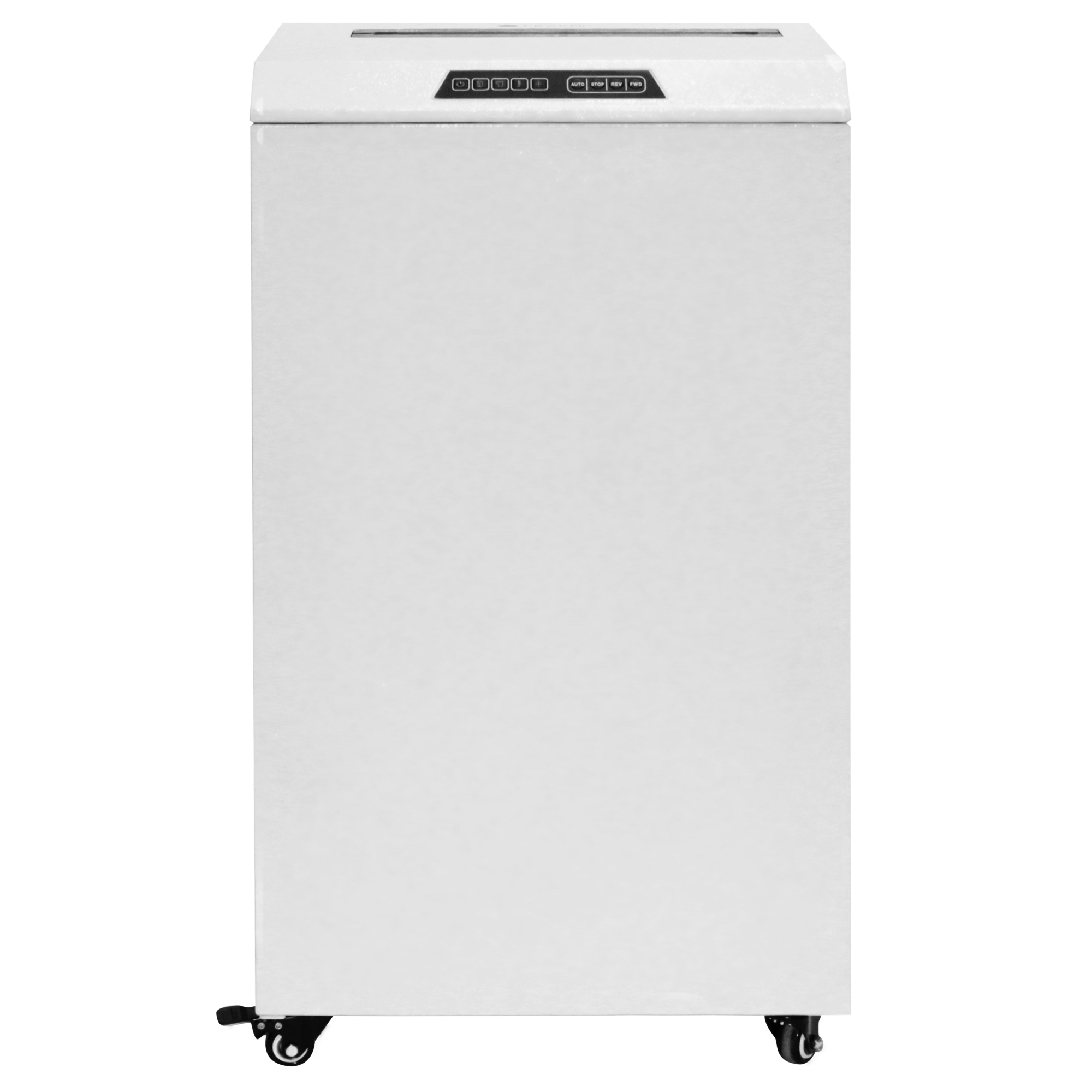 УО90-4 Уничтожитель документов , din p-4 (4 ур-нь секр.), фрагмент 3,9х30мм, 30-33 лист (70г/м2), cd/пл.карты/скрепки/скобы, 90 литров Гелеос Santreyd  - Вид №3