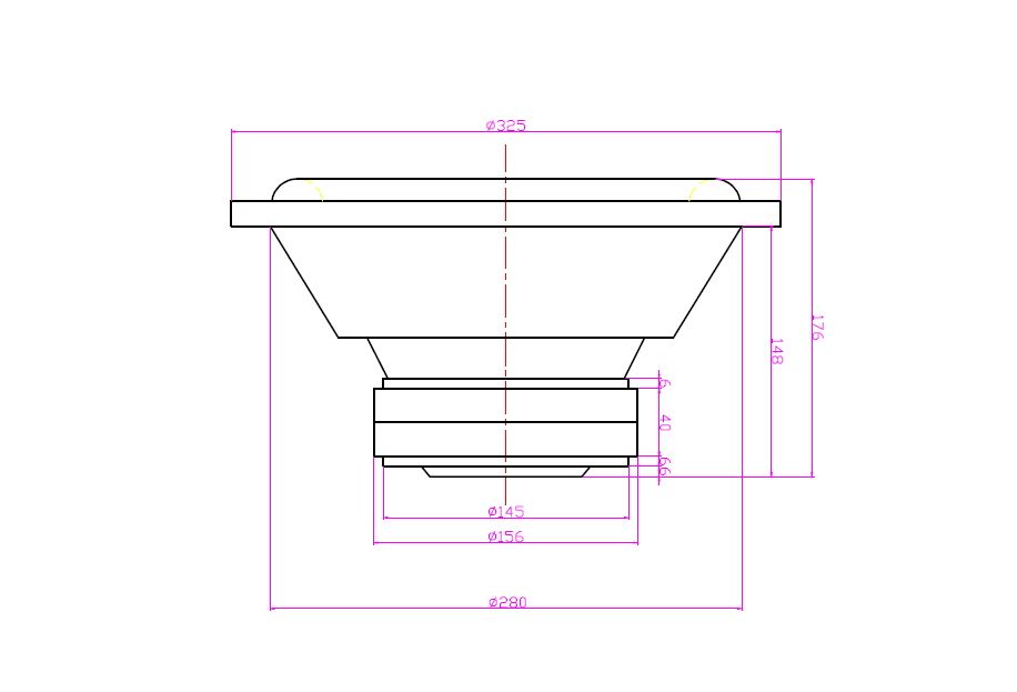 5472768 Сабвуферный динамик AMP MASS 500 12D2 STDN-0058283 - Вид №10