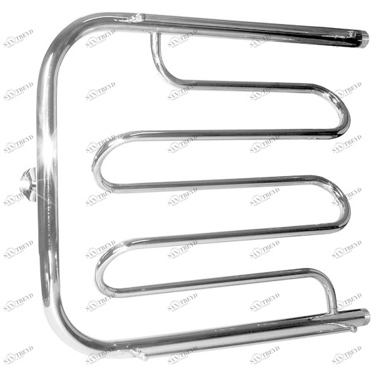 Полотенцесушитель водяной Aquanet Лира ПМ-2 600x400, с 2 полками 00184256