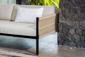 2-местный тканевый садовый диван