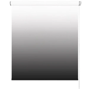 Штора рулонная Градиент 40x170 см цвет серо-белый
