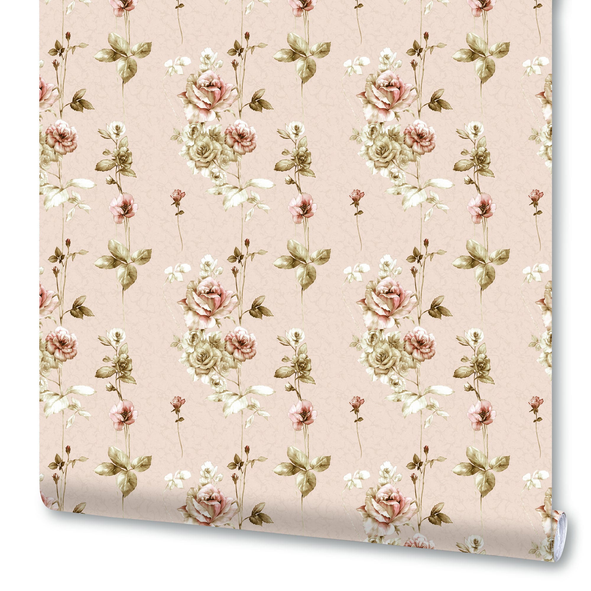 16613389 Обои бумажные бежевые 0.53 м 414-02 С6 Пленэр Santreyd 