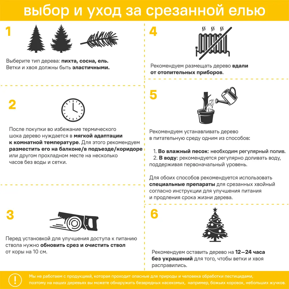 Ель натуральная новогодняя обыкновенная h150 - 200 см 89399203 STLM-2066506 Santreyd  - Вид №4