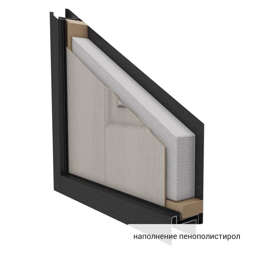 Дверь входная металлическая Альта Фина 86x205 см левая цвет белый TOREX STLM-2115018 - Вид №13