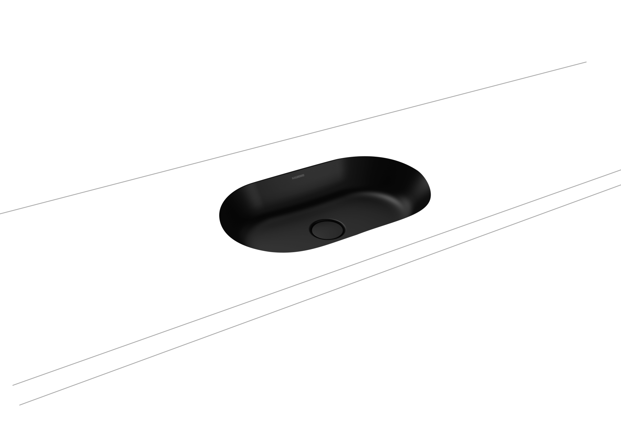 Умывальник KALDEWEI Сталь эмалированная 3059 294 черный матовый 100 3059294