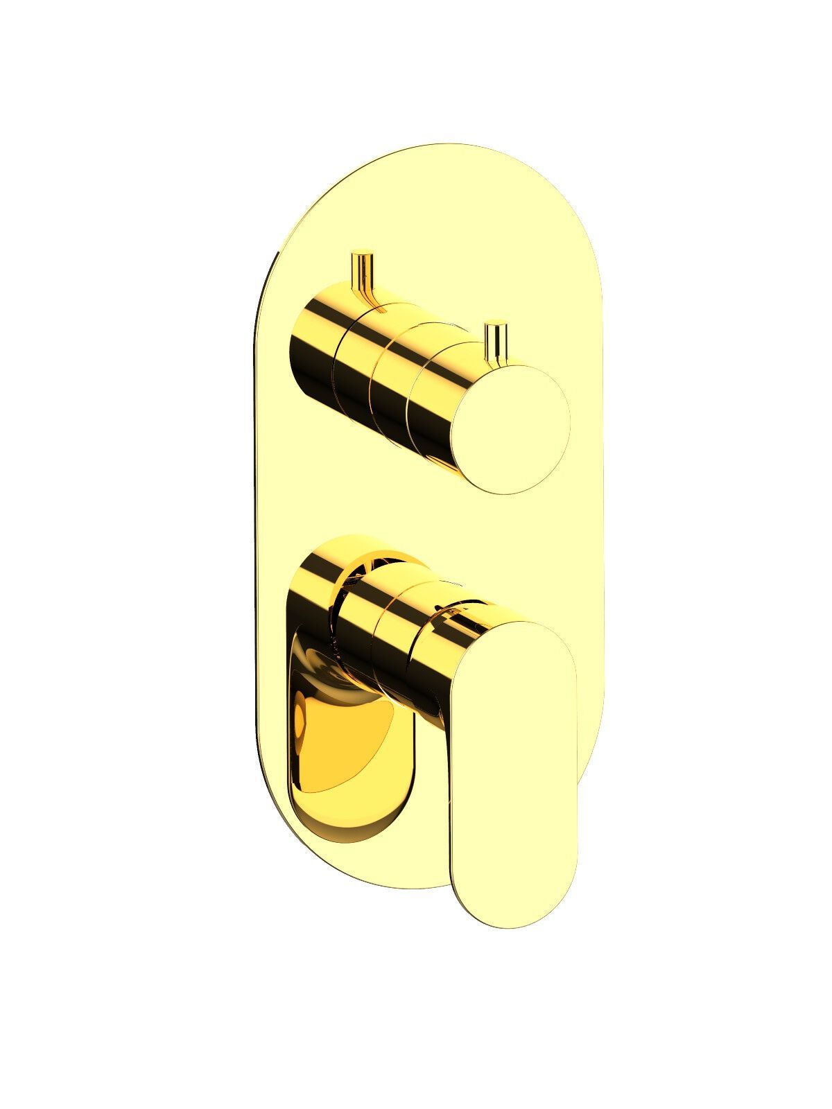 Однорычажный встраиваемый смеситель для душа с переключателем Rubinetterie Frattini Lea ARCH-00099458 - Вид №8