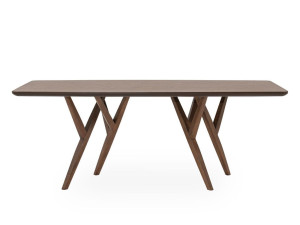 Деревянный прямоугольный обеденный стол