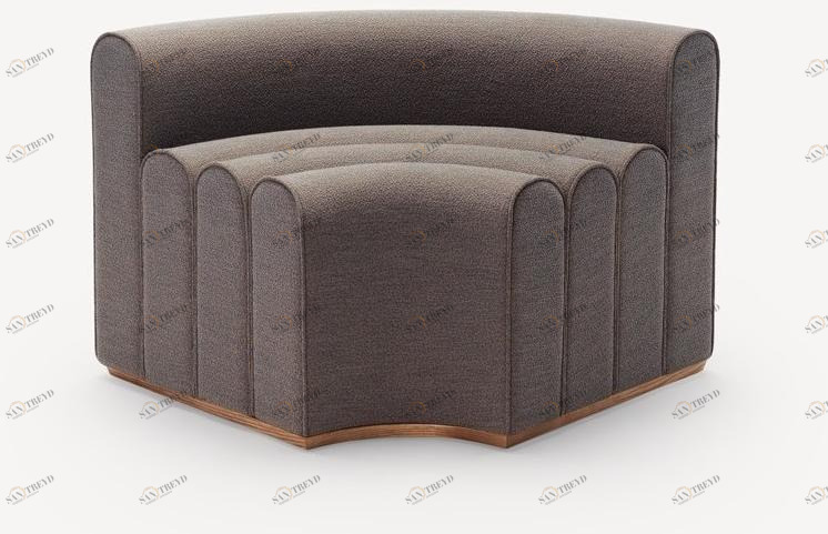 Zilio A&C Модульная тканевая скамья со спинкой Arkad sun-id-1465943