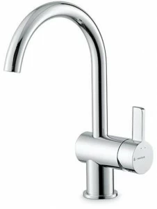 newform Смеситель для раковины, однорычажный, сливной Blink chic