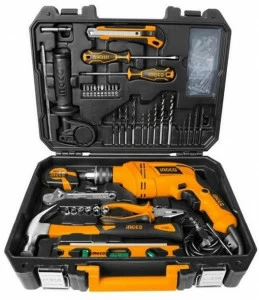 INGCO ITALIA Дрель 650 Вт с инструментами