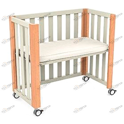 Приставная кроватка Classic Co-sleep молочная ELLIPSE ELLIPSE CLASSIC 351604 Молочный Santreyd 