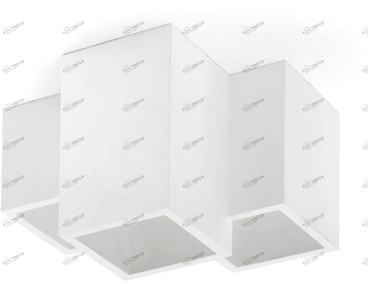 Tecnico Гипсовый потолочный светильник прямого света Heraea T193 - t194