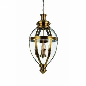 Подвесной светильник Arcadia 4 brass от Delight Collection KM0118P-4 brass DELIGHT COLLECTION ДИЗАЙНЕРСКИЕ 243656 Прозрачный;медный