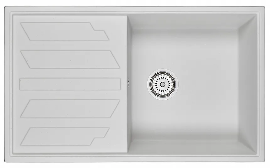 8601, АРКТИК (БЕЛЫЙ), кухонная мойка, кварц