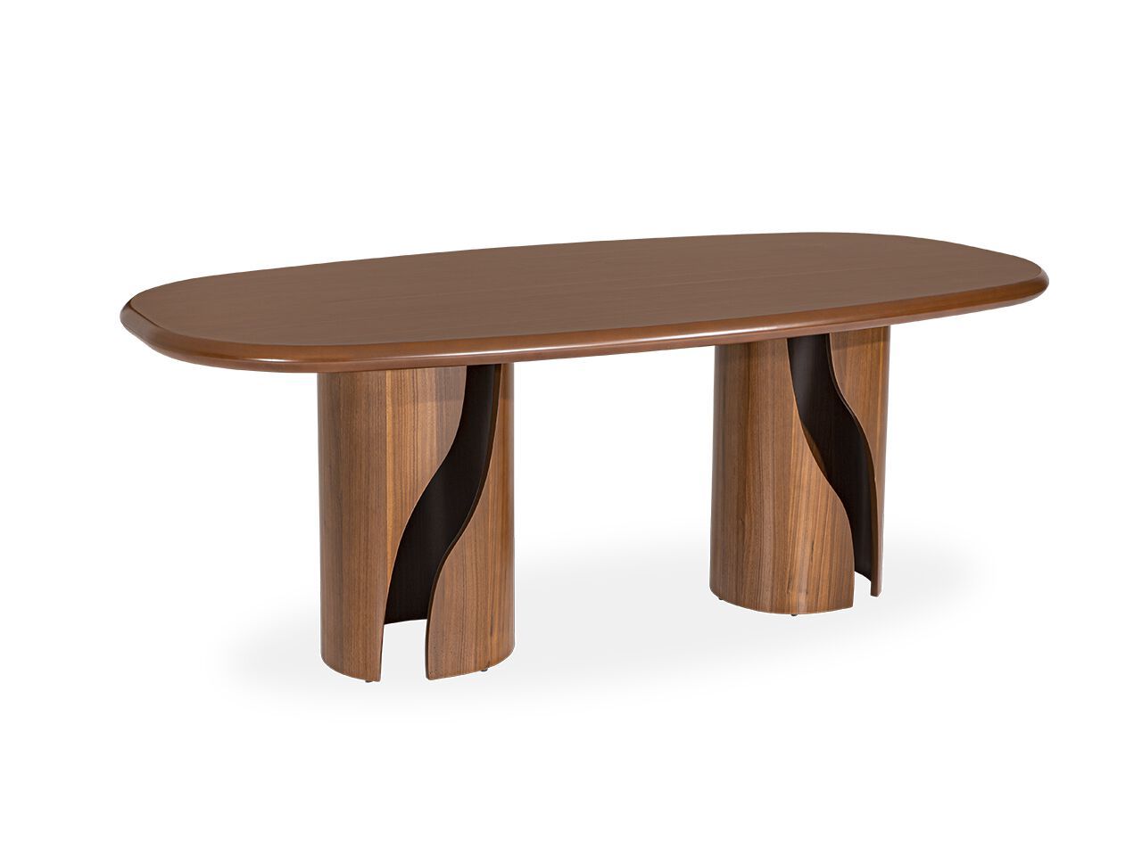 Овальный деревянный обеденный стол NDESIGN ARCH-00061022 - Вид №1