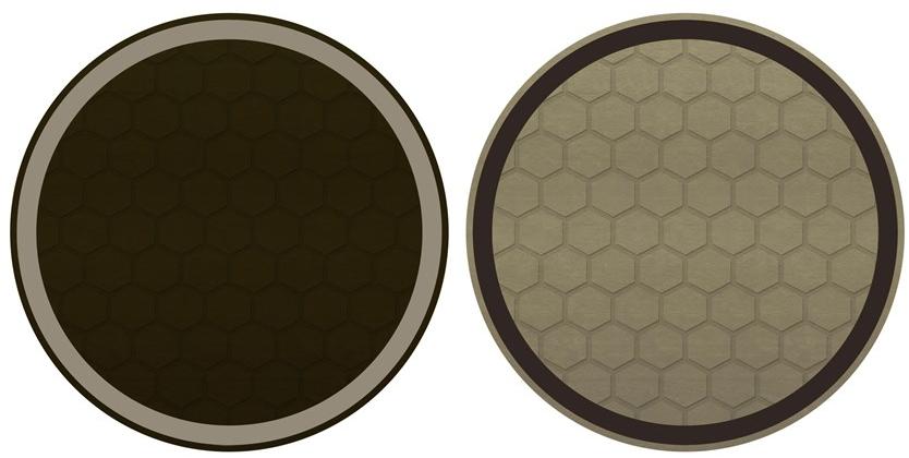 Tonino Lamborghini Casa Круглый шерстяной коврик ручной работы с геометрическими мотивами sun-id-1457707 - Вид №2